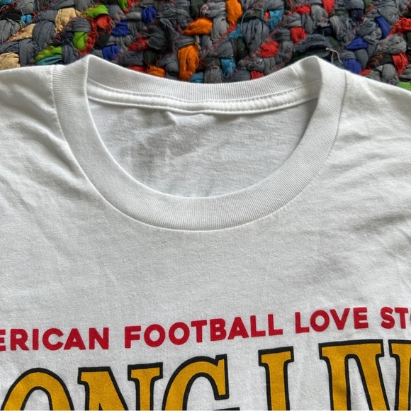 Long Live Football Swift Kelce‎ Era White Graphic T-Shirt Unisex Size XS - Picture 4 of 16